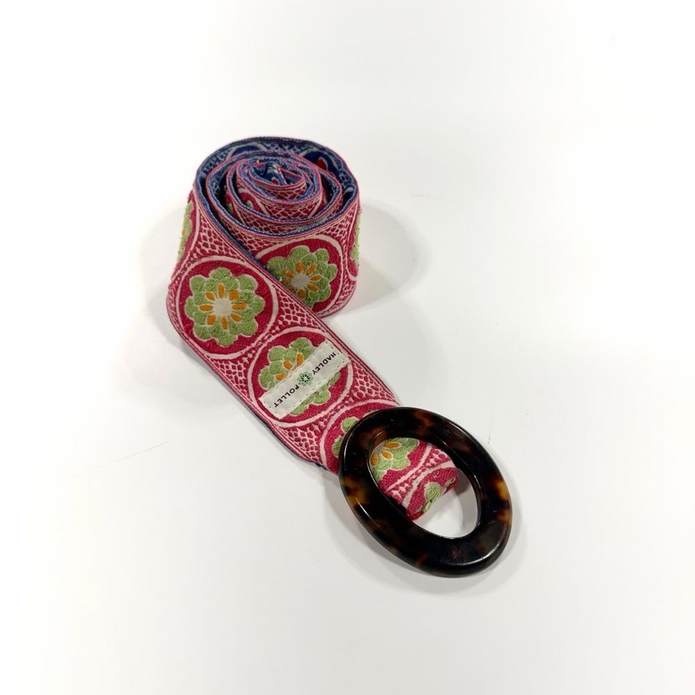 Hadley Pollet Reversible Floral Belt